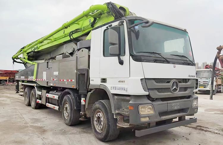 Zoomlion 56 Meter Boom Pump Truck Concrete Near Me for Sale in Dominica