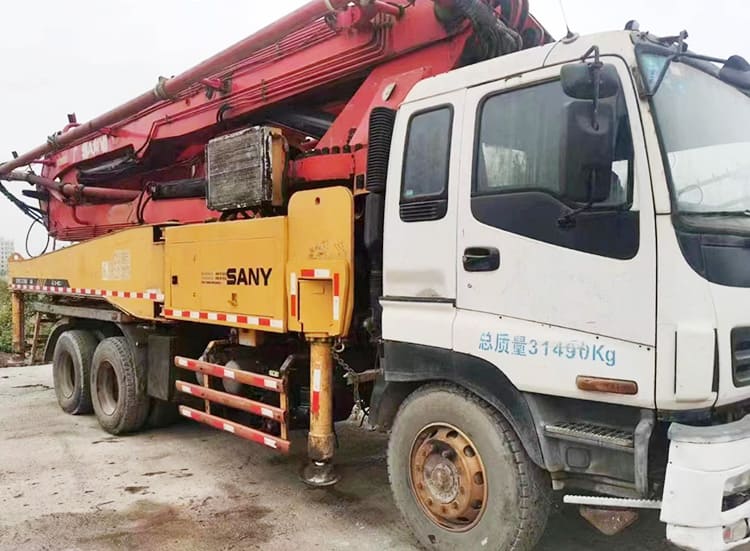SANY Truck Mounted Concrete Pump 46 Meter for Sale in Nigeria