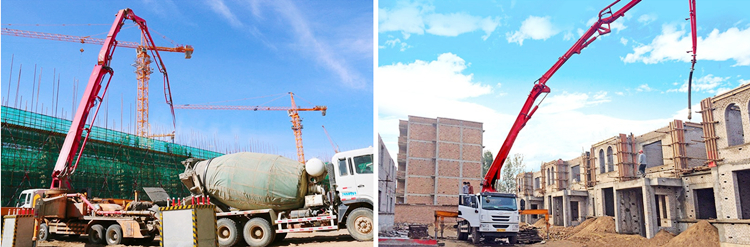 Used 40 Meter Concrete Pump Trucks for Sale in Tanzania