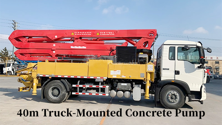 Used 40 Meter Concrete Pump Trucks for Sale in Tanzania