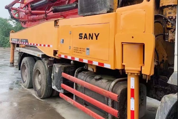Used SANY 42 Meter Concrete Pump Truck Price Cost Near me