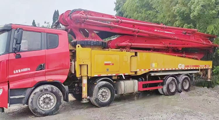 Used SANY 56 Meter Concrete Pump Trucks for Sale 