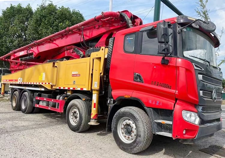 Used SANY 56 Meter Concrete Pump Trucks for Sale 