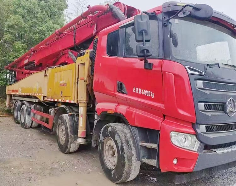 Used SANY 56 Meter Concrete Pump Trucks for Sale 