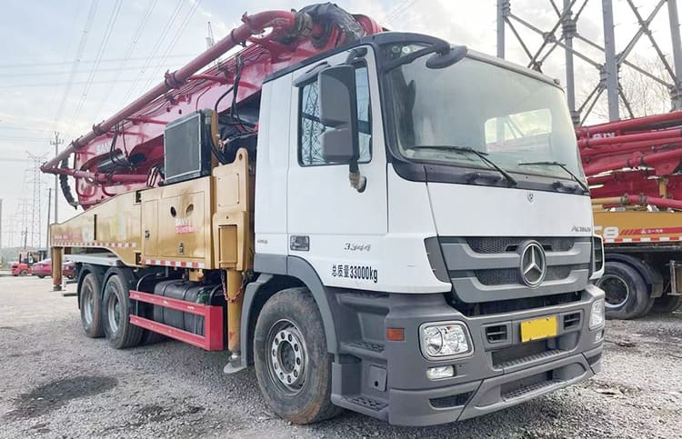 49M SANY Truck Mounted Concrete Pump Price For Sale