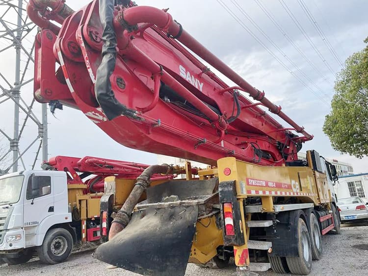 49M SANY Truck Mounted Concrete Pump Price For Sale