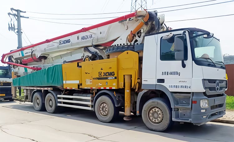 Cost For 62 Meter Xcmg Concrete Pump Truck Price New
