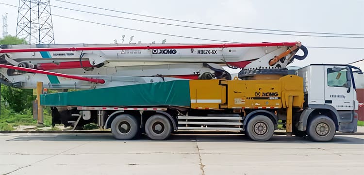 Cost For 62 Meter Xcmg Concrete Pump Truck Price New
