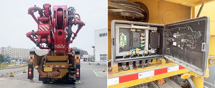 Mercedes Benz 6x4 Truck Chassis - Used Sany 52 Meter Concrete Boom Pump Truck for Sale