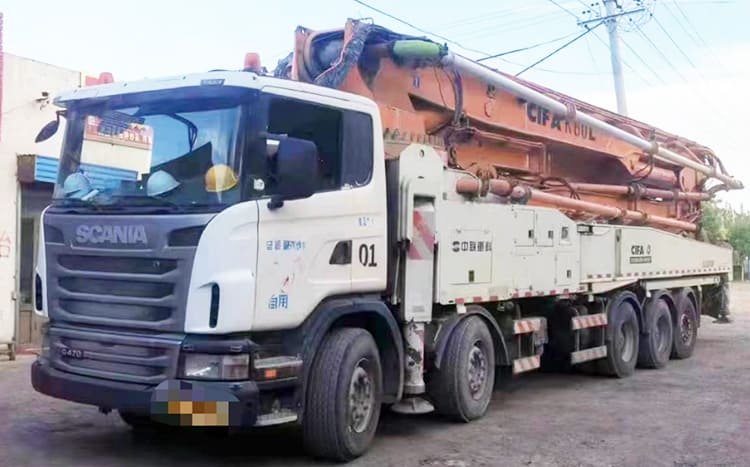 Zoomlion 58 Meter Concrete Pump Truck Cost