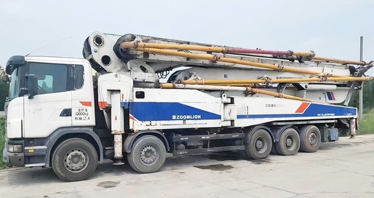 60 Meter Zoomlion Concrete Pump Truck Boom for Sale Price 