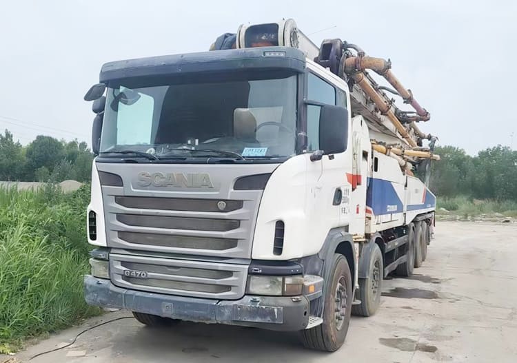 60 Meter Zoomlion Concrete Pump Truck Boom for Sale Price 