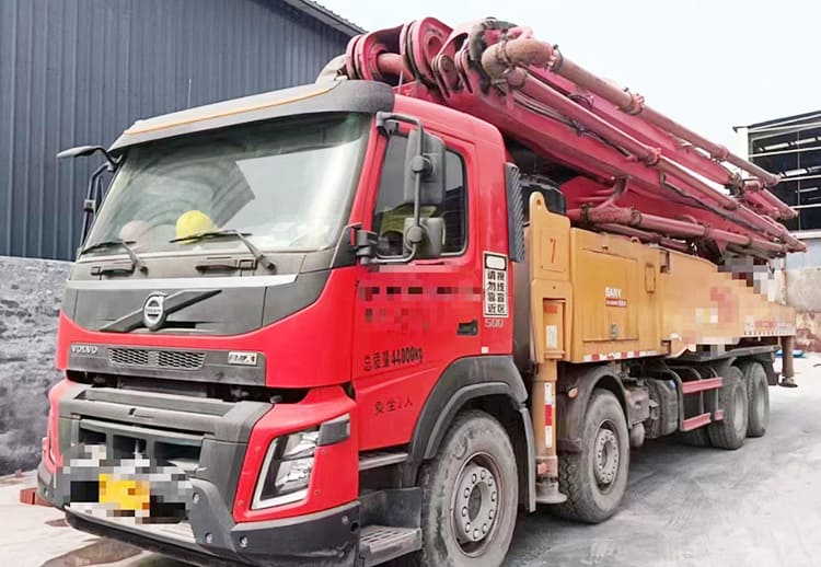 Volvo Concrete Pump Truck 8x4 -  Sany 56 Meter Concrete Pump Price