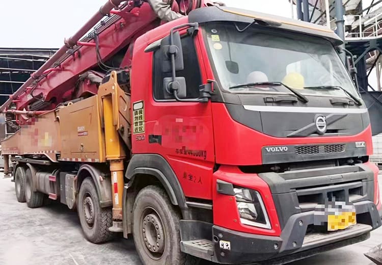 Volvo Concrete Pump Truck 8x4 -  Sany 56 Meter Concrete Pump Price