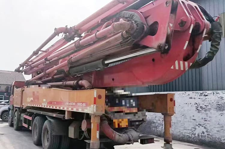 Volvo Concrete Pump Truck 8x4 -  Sany 56 Meter Concrete Pump Price