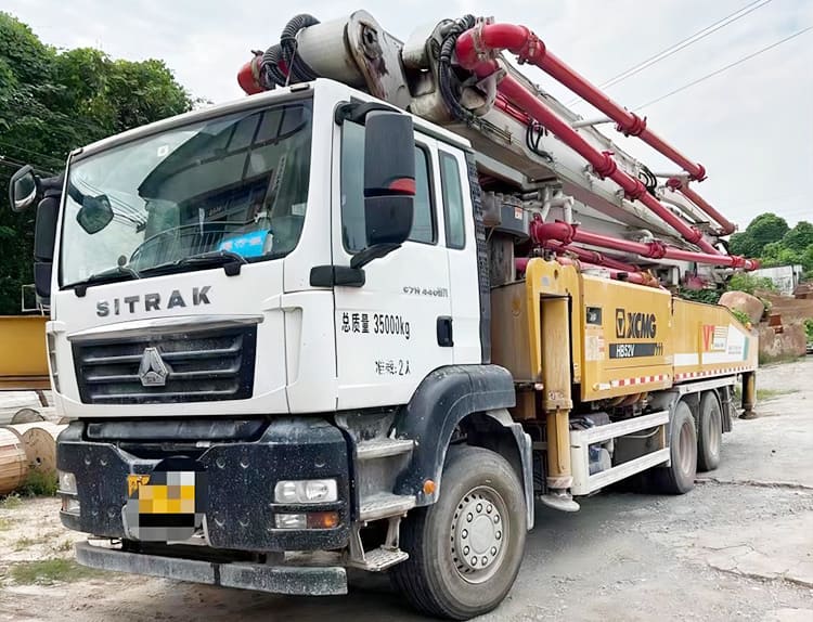 Sitrak Howo 6x4 Truck Chassis - XCMG 52M Concrete Pump Cost