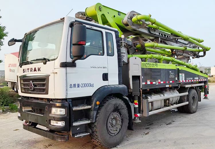 Howo Sitrak Truck Chassis - Zoomlion 38M Pump Truck Price For Sale