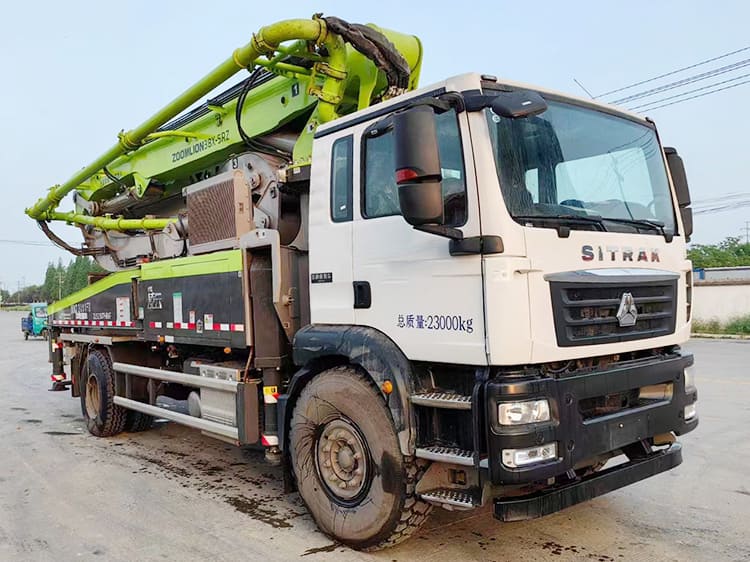 Howo Sitrak Truck Chassis - Zoomlion 38M Pump Truck Price For Sale