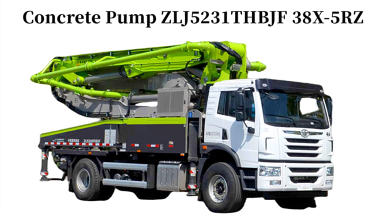 Second Hand 38m Concrete Pump for Sale in Uganda