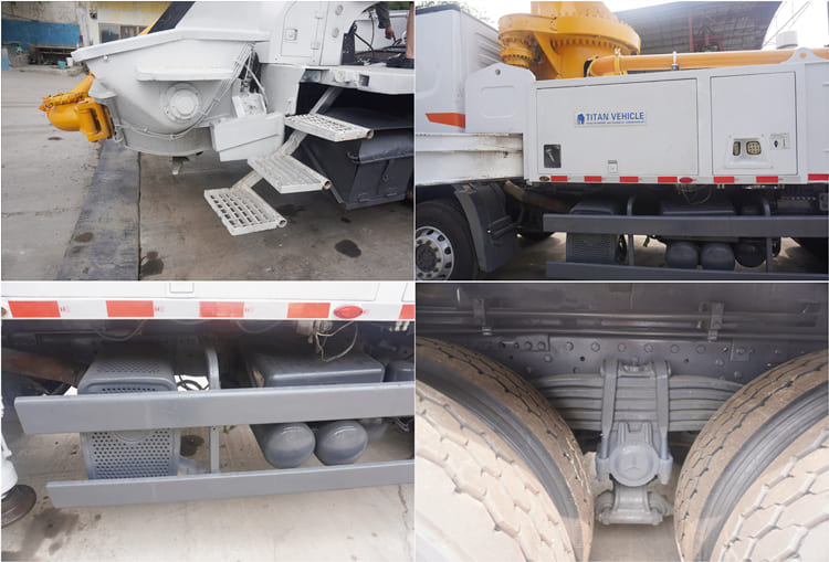 Used 47 Meter Concrete Boom Pump Trucks for Sale in Namibia