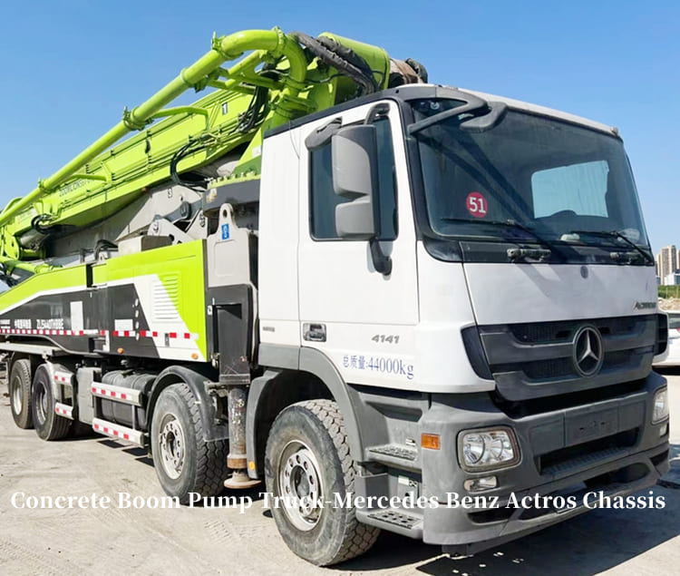 Used 52 Meter Concrete Boom Pumps for Sale in Zimbabwe