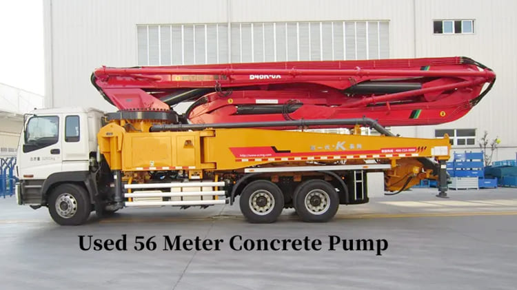Used Pump Trucks for Sale | 56 Meter Concrete Pump for Sale in Zambia