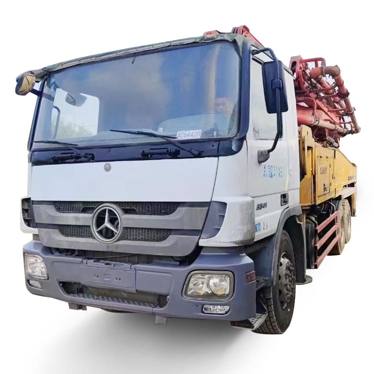 Used Mercedes Actros - Sany 40 Meter Concrete Boom Pump Truck