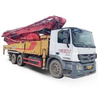 Used Actros Sany 61 Meter Concrete Pump Truck