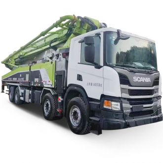 Chassis Scania 8x4 - Second Hand Zoomlion Mounted Concrete Pump Truck