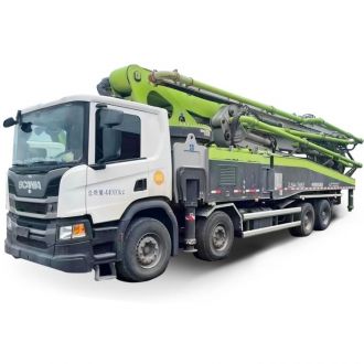 Scania Truck Chassis - Used 63 Meter Zoomlion Concrete Pump Trucks