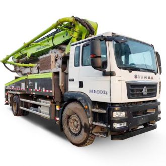 Howo Sitrak Truck Chassis - Used Zoomlion 38M Pump Truck