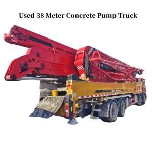 Used Concrete Pump Truck 38 Meters